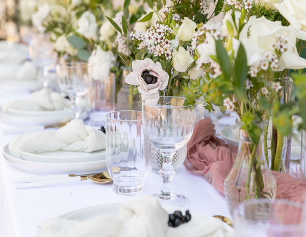 Dark Blush Table Runner