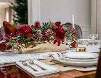 Gold-Rimmed Champagne Glass