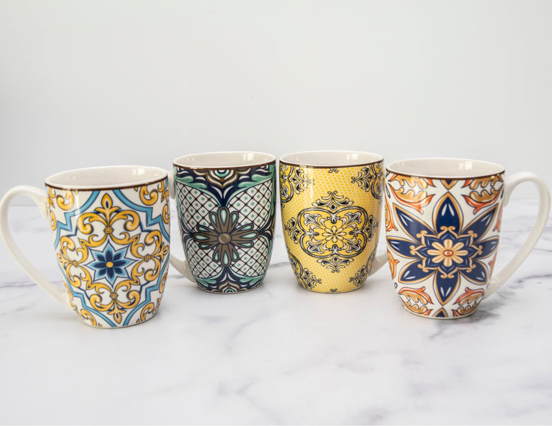 Matching mugs to compliment The Arabesque look