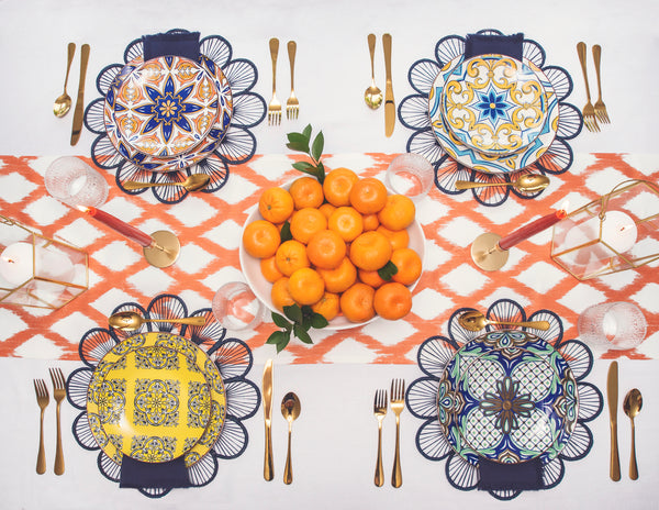 Colorful tabletop party rentals are a click away