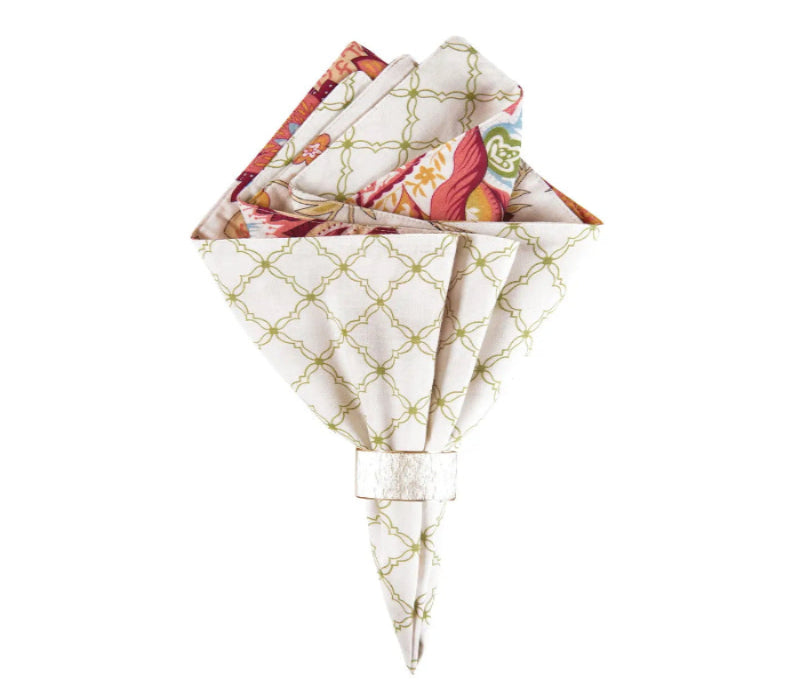 Reversible Floral Napkin