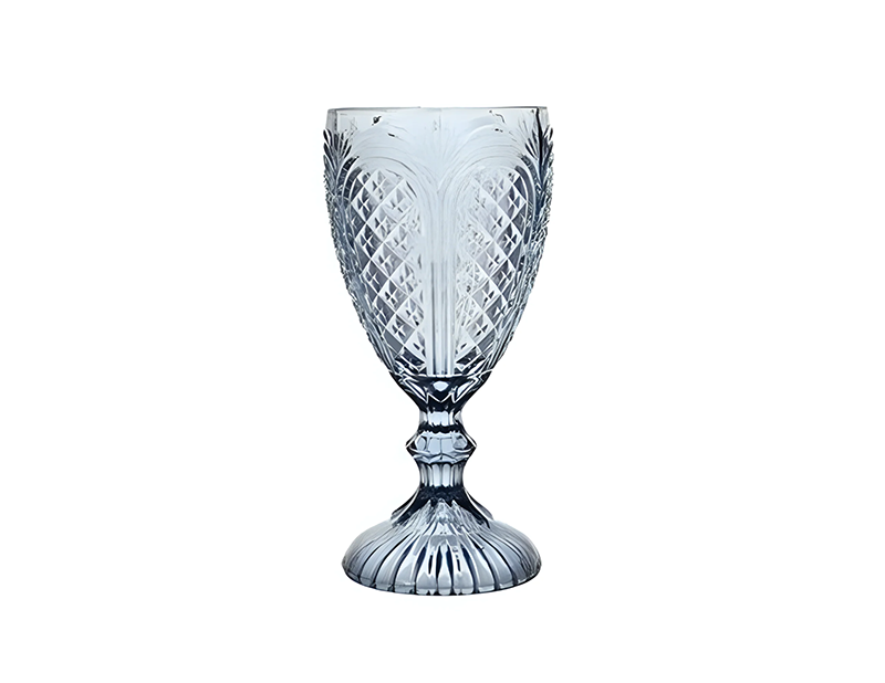 Light Blue Goblet Glass