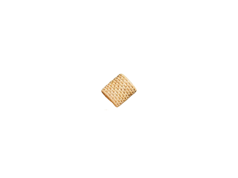 Light Rattan Napkin Ring