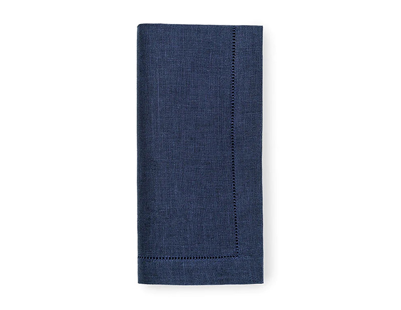 Blue napkin rental