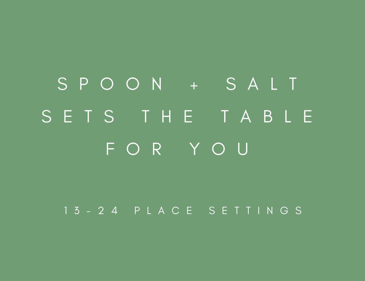 Set the Table (13-24 place settings)