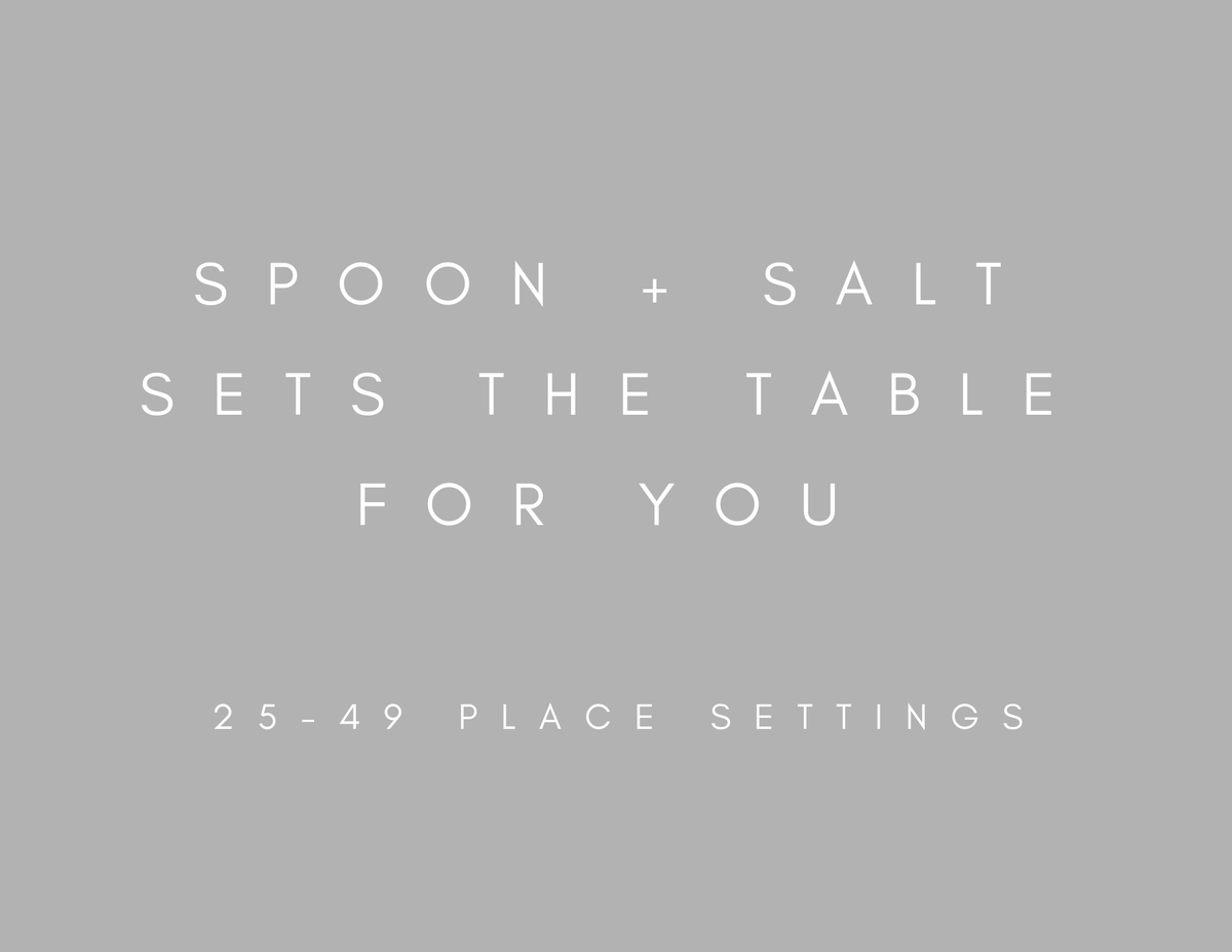 Set the Table (25-49 place settings)